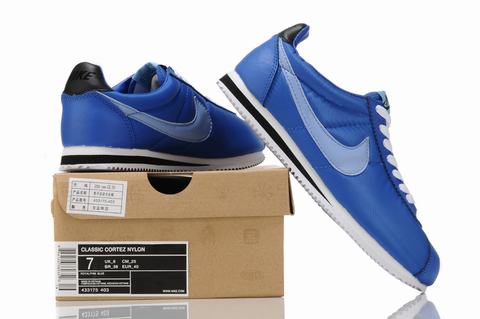 nike cortez vintage bleu