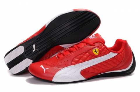 puma ferrari homme marron