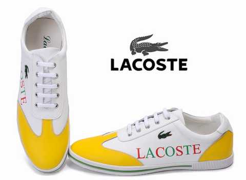 chaussure femme lacoste pas cher